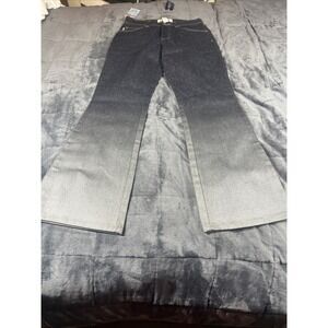 Enyce Women's Embroidered Spell Out Low-Rise Boot Cut Jeans Size 29 hip-hop‎